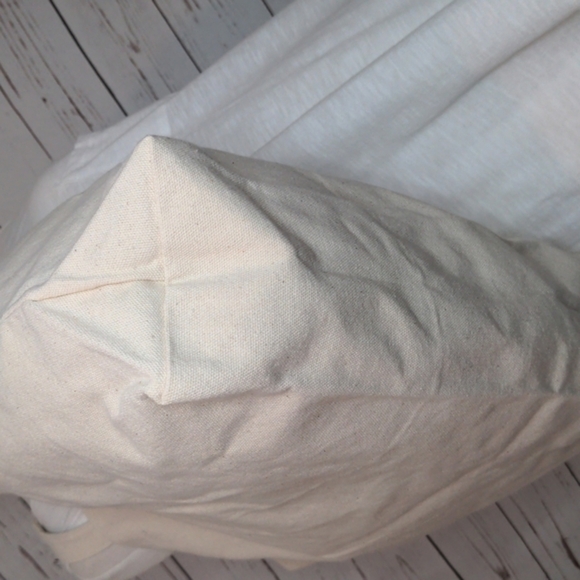 Coffee, Gym,‎ Take Kids to Sports, Repeat Natural Canvas Reusable Tote Bag - Picture 9 of 11